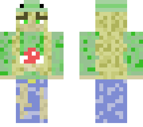 cute froggy / mushroom skin <3