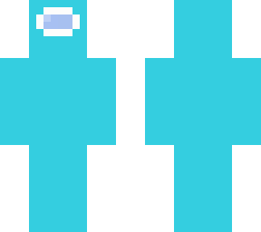 cyan crewmate!