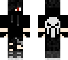 emo dude with skull