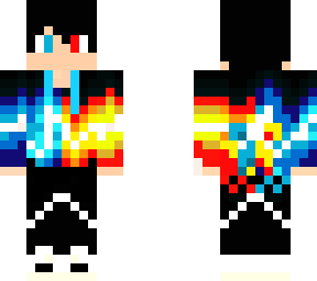 fiery man