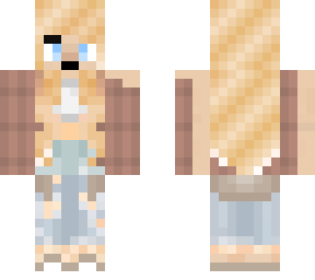 first skin (blond girl)
