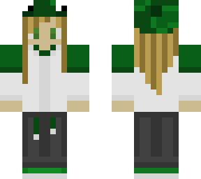 frog girl skin with tommyinnit shirt