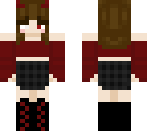 girl w/ devil horns