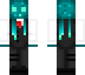 glow squid with suit