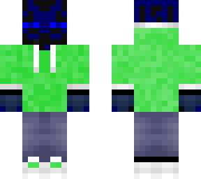 green - gamer enderman
