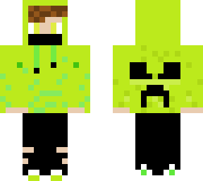 green gamer boy