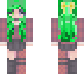 green girl