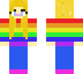 little sister's first skin lol