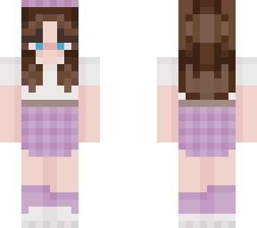 melissa is hot (in a puple skirt)