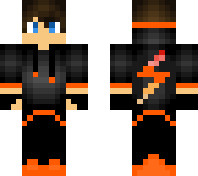 orange gamer boy