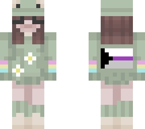 pan and demi frog girl :)