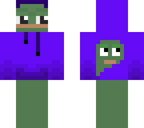 pepe purple sweater version