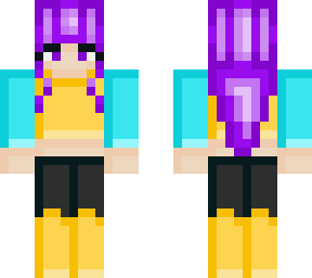 purple girl