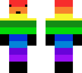 rainbow skin
