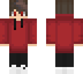 red hoodie boy