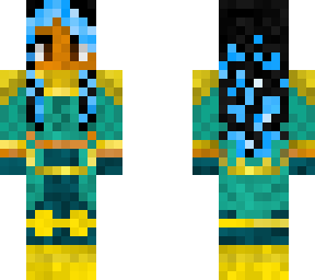 siren warrior (eyelashes version)