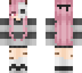 skull mask girl