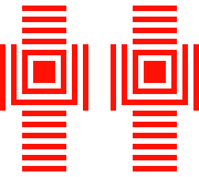 the target