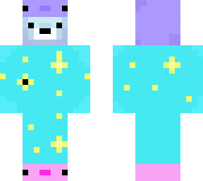 wallibear in pj's (description)