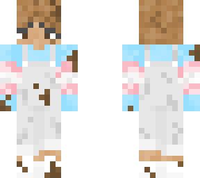 ~ trans dungarees splattered with mud ~
