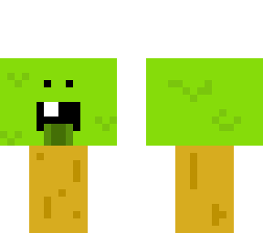 a slimecicle (sticking his tongue out)