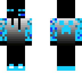 blue enderman gamer skin (normal)