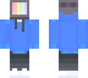 blue man | Minecraft Skin