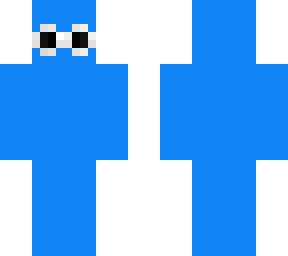 blue man