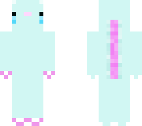 cyan axolotl