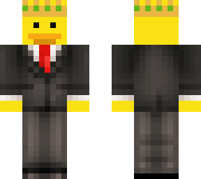 duck in suit