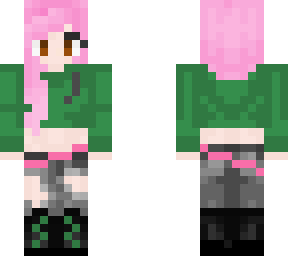 emo hoodie girl