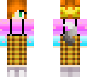 fall leaf girl