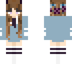 flower crown brunette girl light ribbons