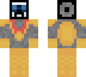 gold skull