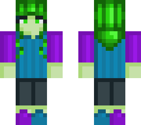 green girl