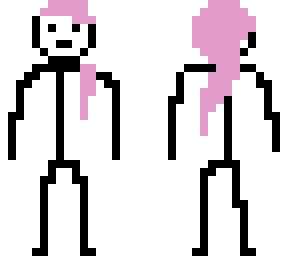 gril stickwoman