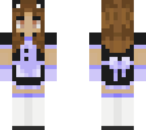 haley in maid outfit