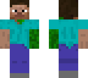 half-zombie, half-steve!