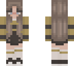 hufflepuff sweater <3 (brunette)