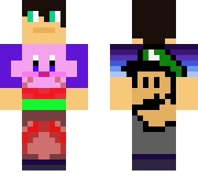 kirb con louigi