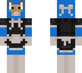 maid friend (blue sheep)