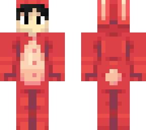 michael / mcc red rabbits onesie