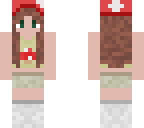 mushroom hat and vest