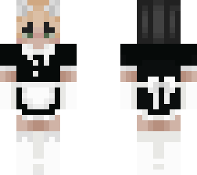 non-binary maid dress