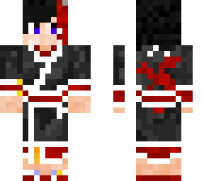 oni mask man in a obi