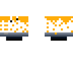 orange drip sweater template