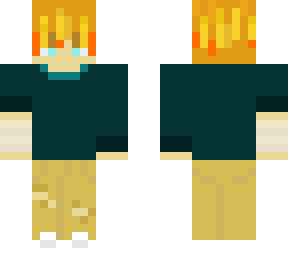 orange hair boy
