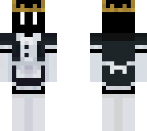 potato in a maid costume
