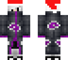 purple akatski white hair christmas
