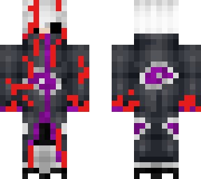purple akatski white hair halloween